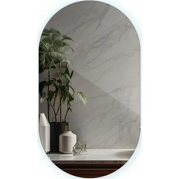 Zrcadlo Zrcadlo Podsvícené Moderní Nad Komodu 52x90cm