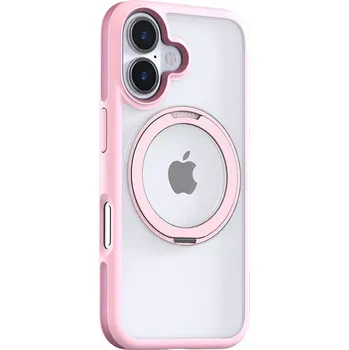 Pouzdro na mobilní telefon Torras Ostand R Fusion Case for iPhone 16 (Pink)