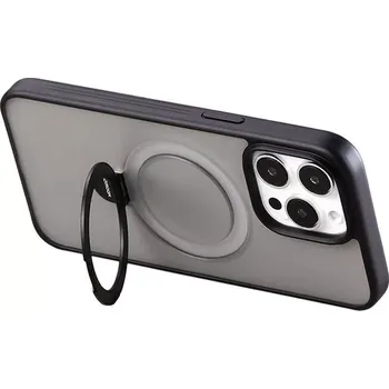 Pouzdro na mobilní telefon Magnetické pouzdro se stojánkem JOYROOM pro iPhone 15 Pro Max, černé