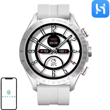 Chytré hodinky Chytré hodinky Haylou Solar Pro – stříbrné