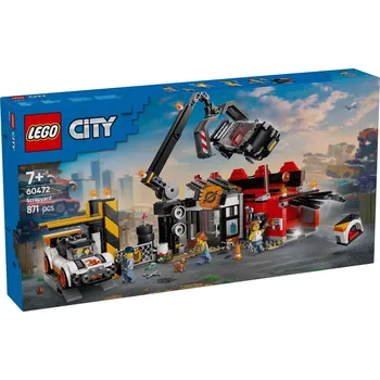 LEGO City 60472 Vrakoviště s auty