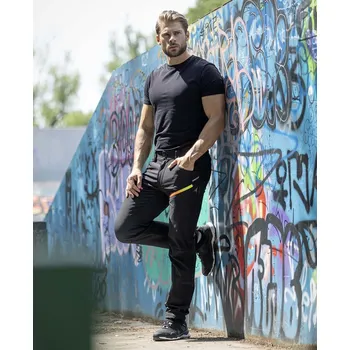 Pánské kalhoty Softshellové kalhoty ARDON®CREATRON® černá neon 46 černá 64