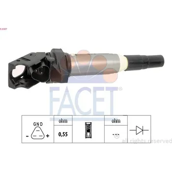 Zapalovací cívka Zapalovací cívka FACET 9.6507
