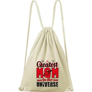 Městský batoh DOBRÝ TRIKO Bavlněný batoh Greatest mom Barva: Natural