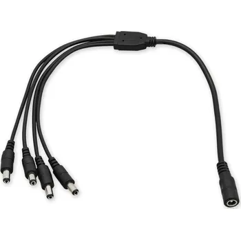 elektrický kabel PS-ROZ 4x2.1 rozdělovací kabel nap.4 x 5.5/2.1