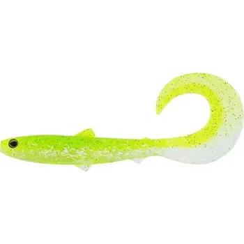 Umělá nástraha Westin Gumová nástraha Bullteez Curltail Holy Chartreuse - 8cm 3g
