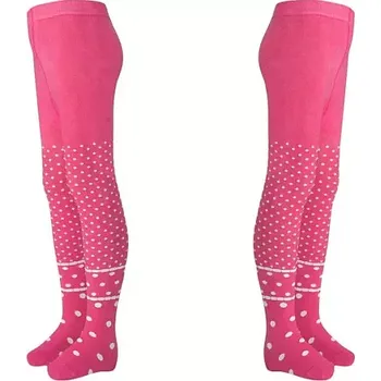 Trepon Dětské punčocháče TWIGY - tmavě růžové 110-116