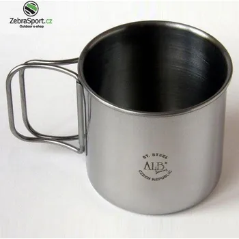 Kempingové nádobí VAR Hrnek nerezový