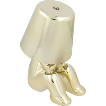 Lampička Stolní noční lampa GOLD MAN Art Deco seat (verze 4) MLTL