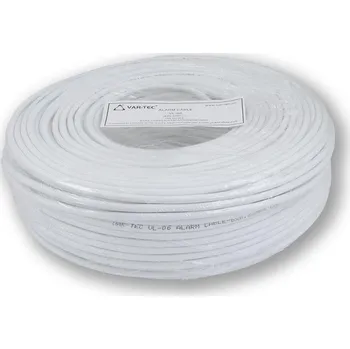 elektrický kabel VD 24-2x0,8+4x0,5/100 balení 100m/fólie