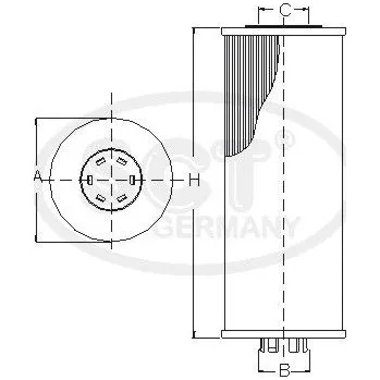 Olejový filtr Olejový filtr SCT - MANNOL SH 446 P