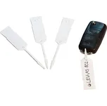 Serwo Papírové visačky na klíče se štítkem a poutkem, balení 1000 ks - SR ECONOMIC 0850130