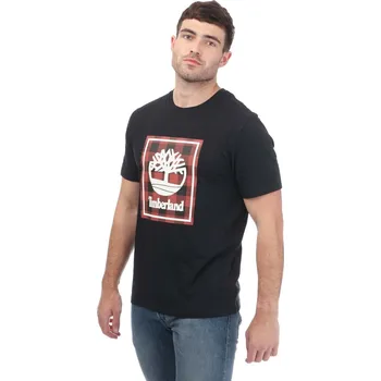 Pánské oblečení Tričko Timberland Black 1071342 S