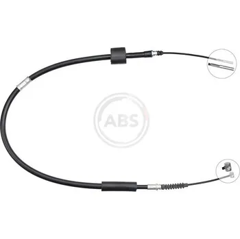 Lanko parkovací brzdy Tažné lanko, parkovací brzda A.B.S. K13975