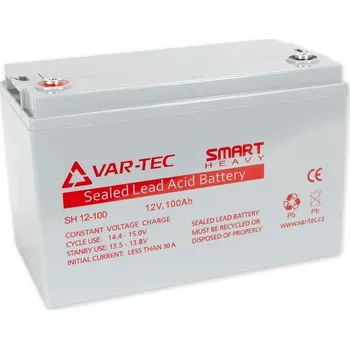 Záložní baterie AKKU SMART HEAVY 12V/100Ah pro UPS, životnost 6-10 let