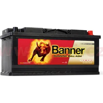 105Ah baterie, 950A, pravá BANNER Running Bull AGM 394x175x190 BANNER BA 60501