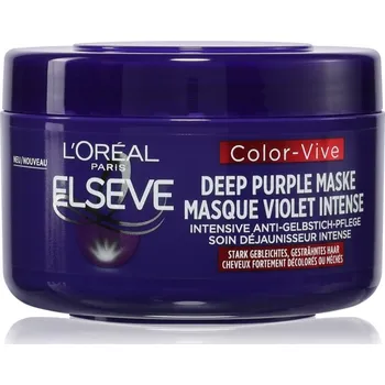 Vlasová kosmetika L’Oréal Paris Elseve Color-Vive Purple neutralizační maska na vlasy