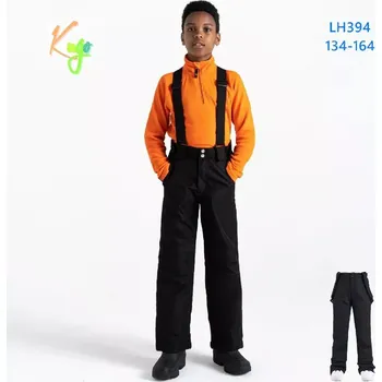 Chlapecké kalhoty Dětské zimní lyžařské kalhoty Kugo LH0394 černé