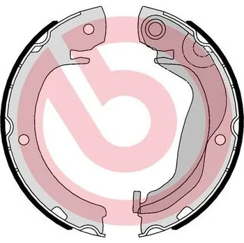 Brzdová čelist Sada brzdových čelistí, parkovací brzda BREMBO S 83 569