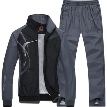 Pánská souprava přechodná bunda a kalhoty Barva: Černá, Velikost: 4XL