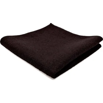 Tmavě hnědý vlněný kapesníček - Tailor Toki