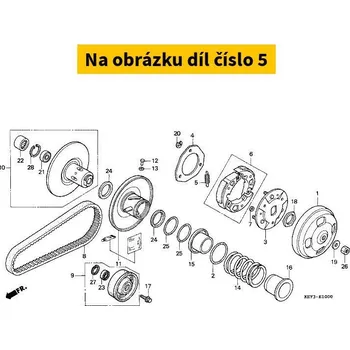 Honda Spojková pružinka Honda 22401KEY900