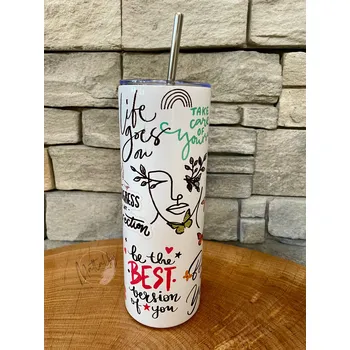 Termohrnek Tumbler/Termohrnek positive vibes