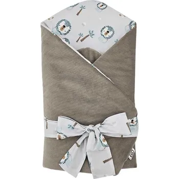 Zavinovačka EKO bavlněná zavinovačka s pevnými zády Velvet Lion/ Beige