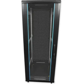 Rozvaděč PSD.6842.B - složený stojanový, 42U, 600 x 800, sklo/perforace - dostupnost do pěti pracovních dní