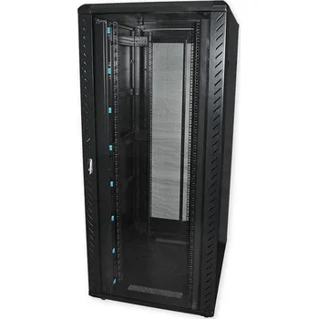 Racková skříň EB.8042.B serverový, 42U, 800 x 1000, sklo/perforace