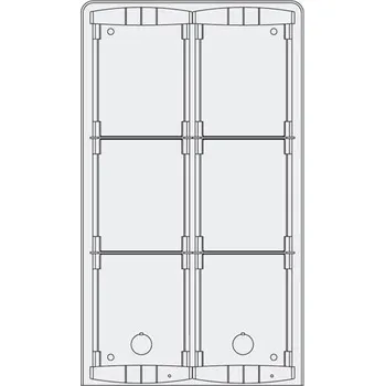 PL96 povrch. inst. krab. pro 6 mod., Profilo