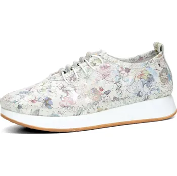 Dámské polobotky Robel dámské kožené polobotky - bílé