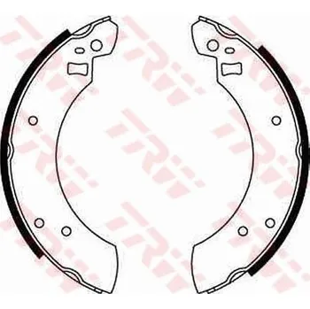 Brzdová čelist Sada brzdových čelistí TRW GS6125