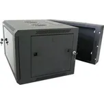 XtendLan 6U/600x550,na zeď, dvoudílný, skleněné dveře