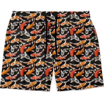 Pánské plavky Pánské plavky short – Koi kapři (Velikost: M)