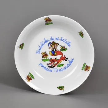 Talíř VEA Šternberk Talíř hluboký 20 cm "Budulínek"
