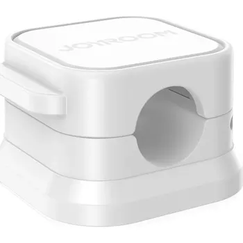 Organizace kabelů Joyroom JR-ZS368 organizér kabelů nalepovací magnetický sada 3ks bílá