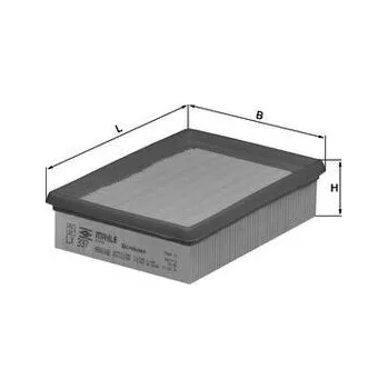 Vzduchový filtr Vzduchový filtr MAHLE LX 337