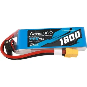 RC vybavení Gens ace Baterie GensAce G-Tech LiPo 1800mAh 7,4V 45C 2S1P XT60