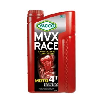 Autodíl Motorový olej YACCO MVX Race 4T 15W-50, 2L