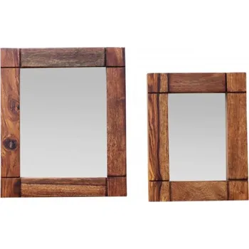 Rám na obraz Indický nábytek - Fotorámečky Kali sada 2 ks z indického masivu palisandr Natural