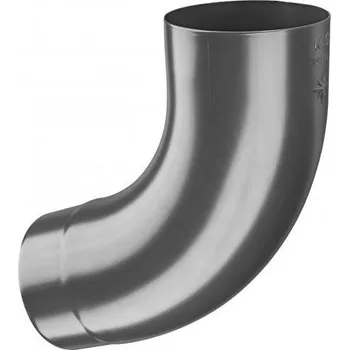 Střecha KJG koleno svodu 72° pozink + barva, Ø100 mm Barva: RAL 3009 Ocelově červená