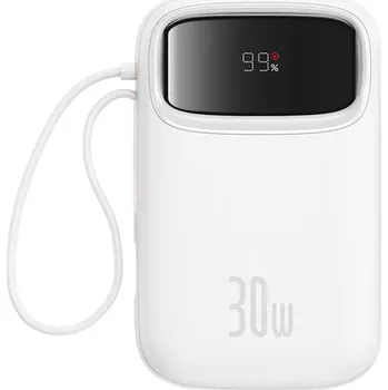 Powerbanka Baseus QPow 2 10000 mAh bílá