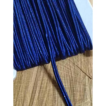 Sutaška šíře 3 mm barva modrá tmavá