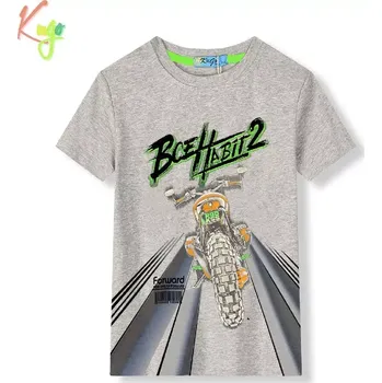 Chlapecké tričko kr.r. Kugo HC0703 šedé