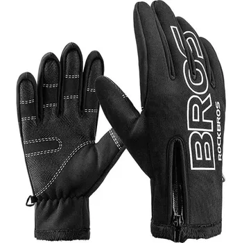 Cyklistické rukavice Rockbros S091-4BK LF black