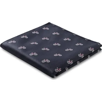 Kravata Motos | Námořnicky modrý kapesníček do saka s&nbsp;jízdními koly - Trendhim