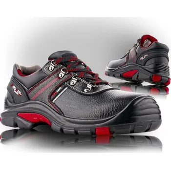 Pracovní obuv VM FOOTWEAR COVENTRY 5065-S1 / Bezpečnostní kožená polobotka S1 HRO SRC 38