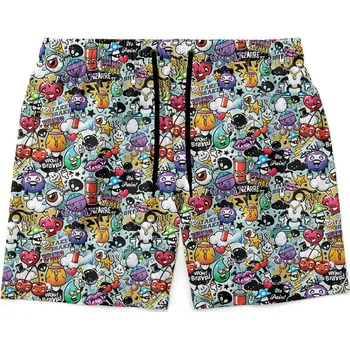 Pánské plavky Pánské plavky short – Funny (Velikost: L)