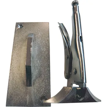 Nůžky na plech Kleště M.A.S.C. pro tvarování špiček při okapových hrách - s kovadlinou